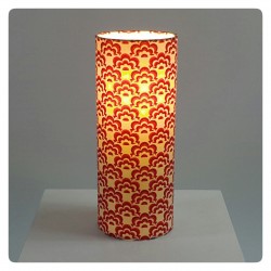 Table or floor lamp "Coral shell"