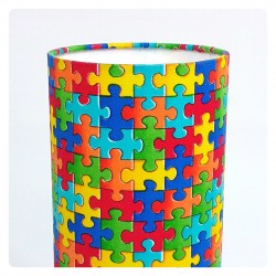 Kids ceiling shade "Puzzle"