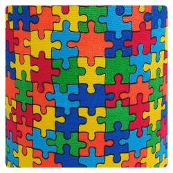 Kids ceiling shade "Puzzle"