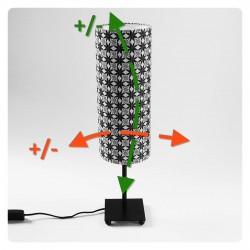 Abat-jour cylindrique sur mesure