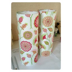 Custom made cylinder lampshade