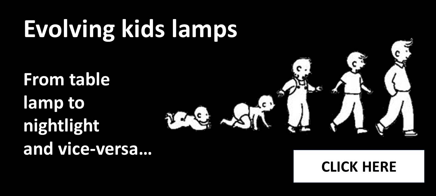Luminaires évolutifs pour enfants